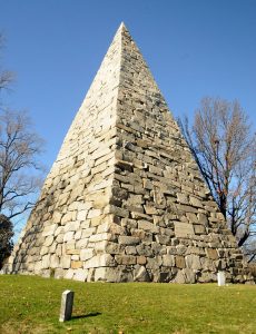 The Monument of Confederate War Dead at Hollywood Cemetery